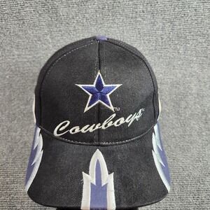 Vintage Dallas Cowboys Snapback Hat *READ Wave Flames Drew Pearson 90s NFL